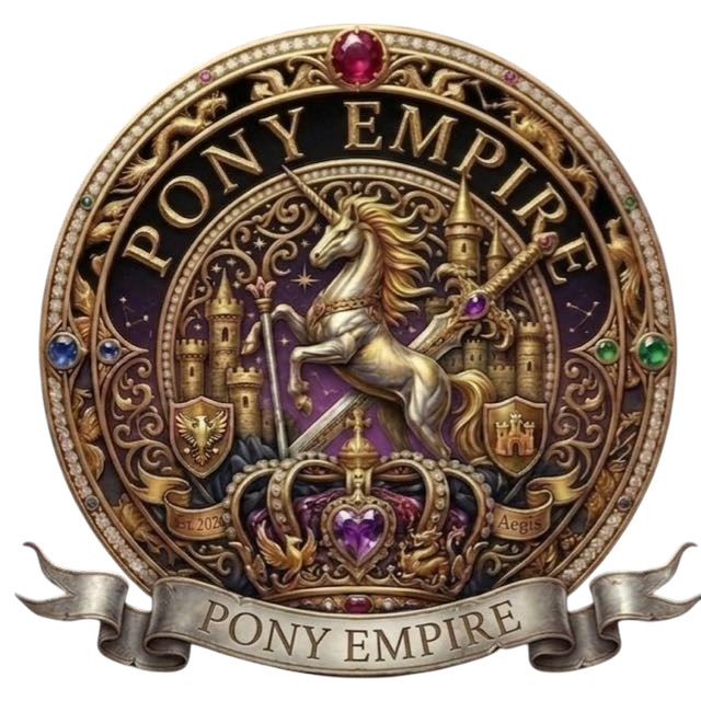 Logo oficial de PONY EMPIRE